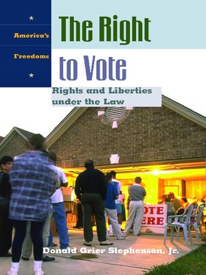 cover image of The Right to Vote